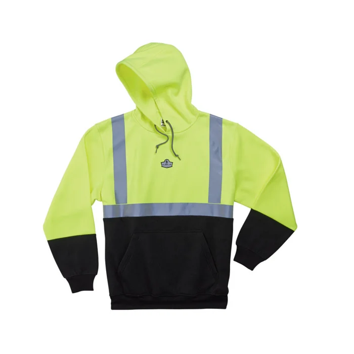 8293 Class 2 Hooded Sweatshirt with Black Front – 3XL 21867