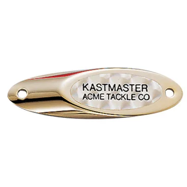 Acme Tackle Kastmaster Spoons – 1/2OZ – Gold with Gold Flash Tape