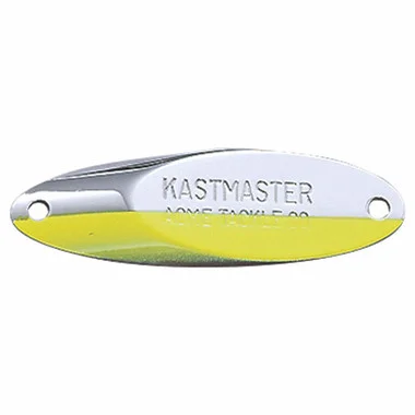 Acme Tackle Kastmaster Spoons – 1/8OZ – Chrome Chartreuse
