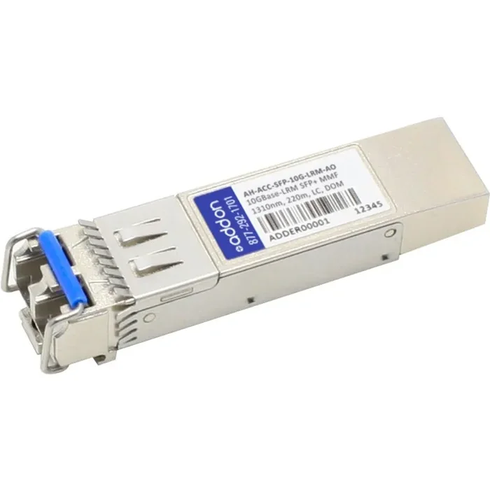 AddOn Aerohive AH-ACC-SFP-10G-LRM Compatible TAA Compliant 10GBase-LRM SFP+ Transceiver (MMF, 1310nm, 220m, LC, DOM) AH-ACC-SFP-10GLRM-AO