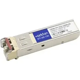 AddOn Cisco CWDM-SFP-1610-120KM Compatible TAA Compliant 1000Base-CWDM SFP Transceiver (SMF, 1610nm, 120km, LC) CWDM-SFP-1610120KMAO