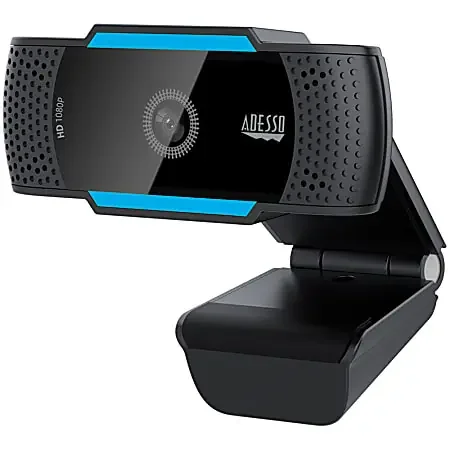 Adesso® CyberTrack H5 2.1-Megapixel Webcam