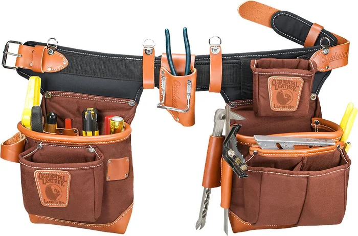 Adjust-to-Fit Fat Lip Tool Bag Set – Color: Cafe 9855LH