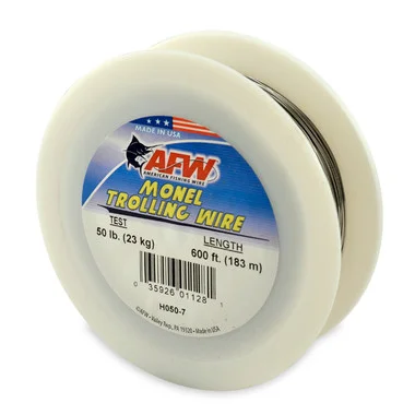AFW – Monel Trolling Wire Nickel-Copper Alloy – Bright – 600 Feet