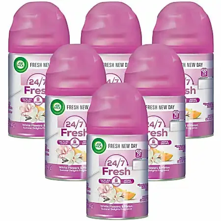Air Wick® Life Scents™ Freshmatic® Automatic Spray Refill, 6.17 Oz, Summer Delights, Carton Of 6