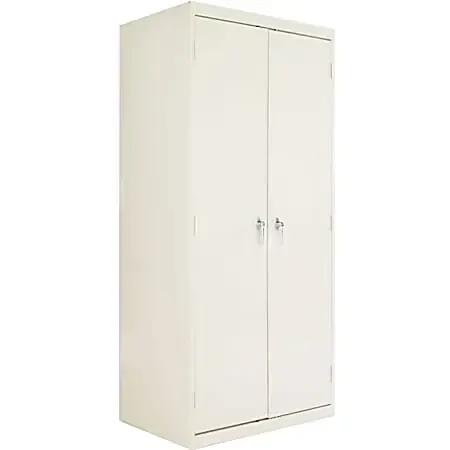 Alera Furniture Assembled 78″ High Storage Cabinet, with Adjustable Shelves, 36w x 24d, Putty – 36″x24″x78″ – CM7824PY