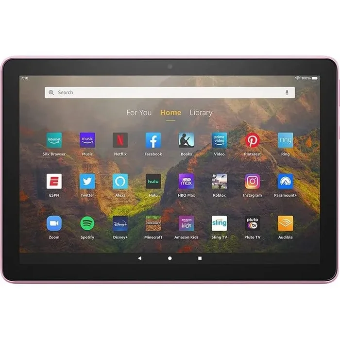 Amazon Fire HD 10 Tablet – 10.1″ Full HD – Octa-core (8 Core) 2 GHz – 3 GB RAM – 32 GB SSD – Fire OS 7 – Lavender