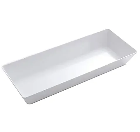 American Metalcraft Melamine Platters, 157 Oz, White, Pack Of 12 Platters