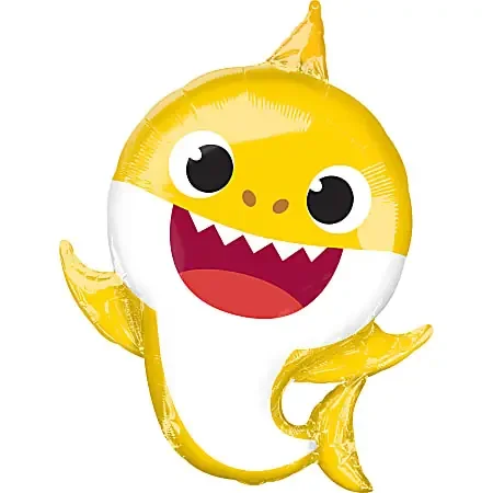 Amscan Character Foil Balloon, Animal, 26″, Baby Shark