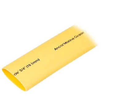 Ancor 3/4″” X 48″” Yellow Heat Shrink Tubing