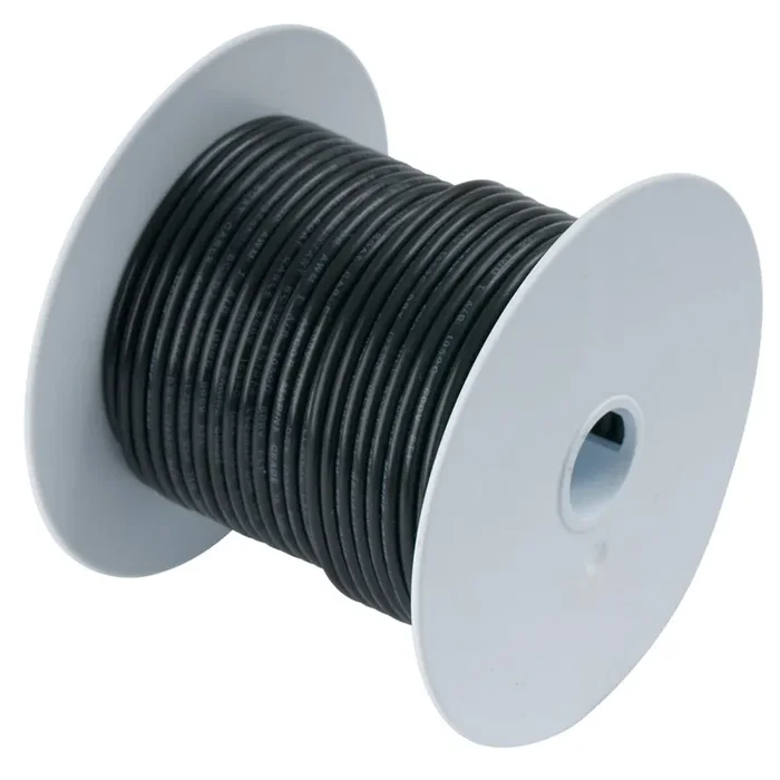 Ancor Black 16 AWG Tinned Copper Wire – 25‘