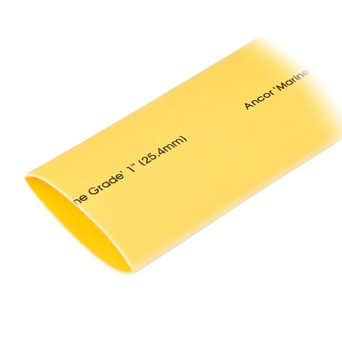 Ancor Heat Shrink Tubing 1″ x 48″ – Yellow – 1 Pieces