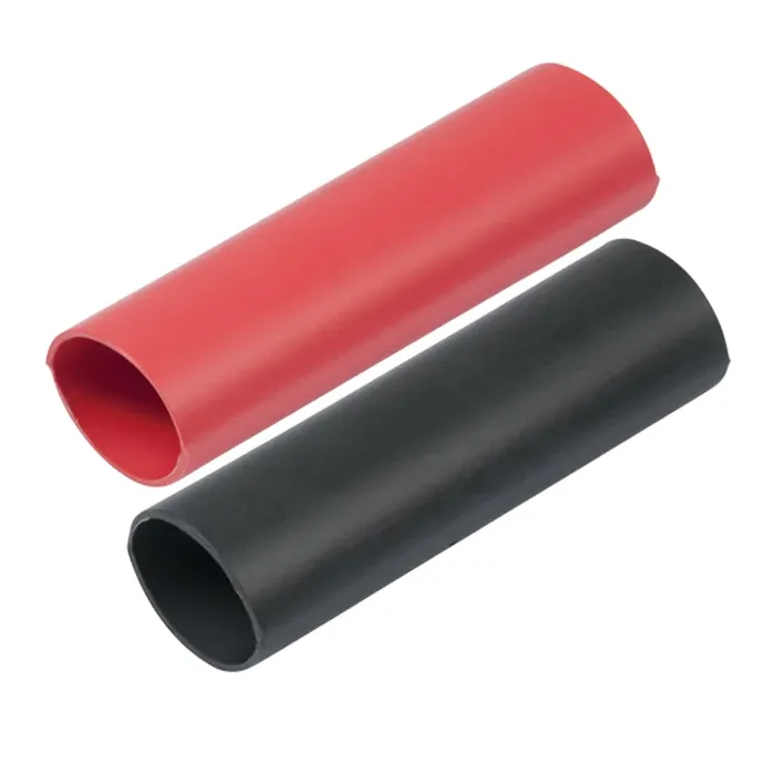 Ancor Heavy Wall Heat Shrink Tubing – 3/4″ x 3″ – 2-Pack – Black/Red