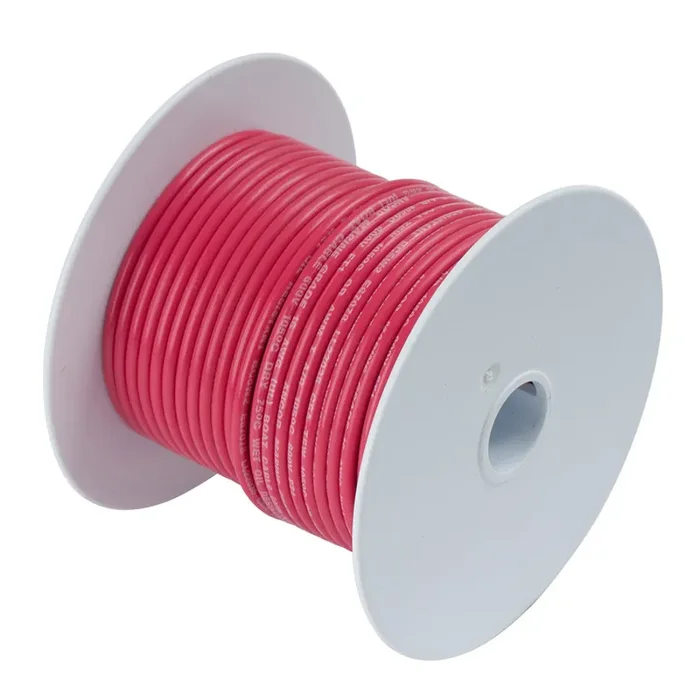 Ancor Red 1/0 AWG Tinned Copper Battery Cable – 50‘