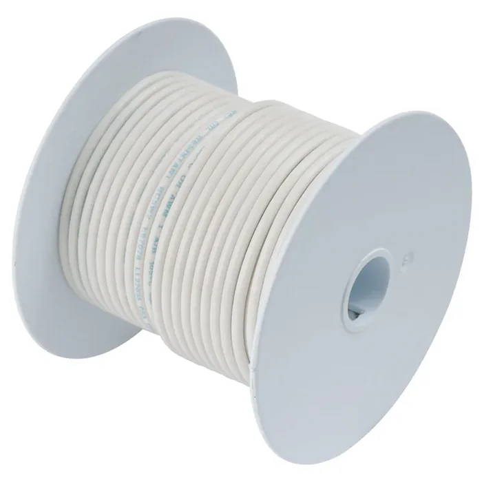 Ancor White 14 AWG Tinned Copper Wire – 250‘
