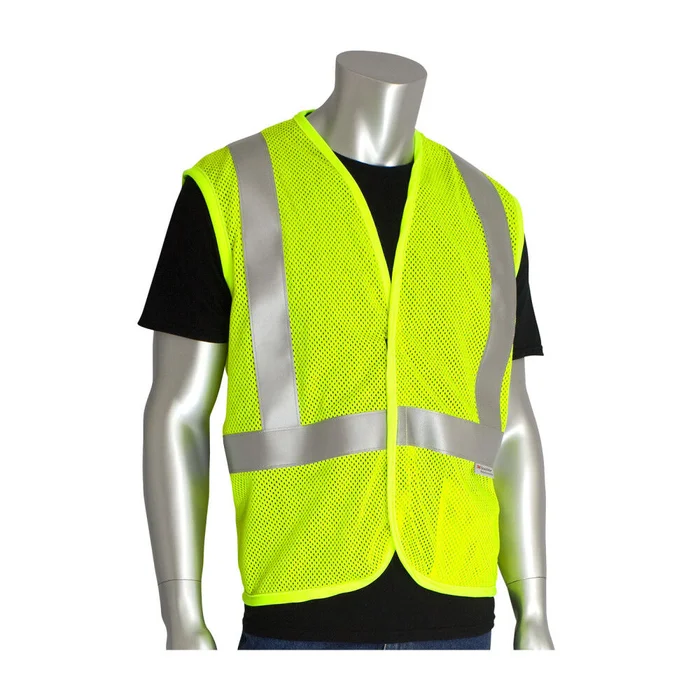 ANSI Type R Class 2 AR/FR Mesh Vest Hi Vis Yellow Large 305-2100-L