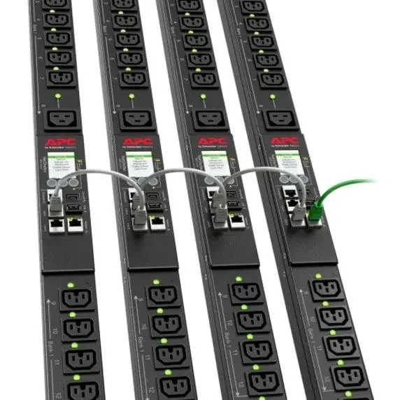 APC by Schneider Electric Rack PDU 9000 Switched, ZeroU, 16A, 100-240V, (21) C13/C15 & (3) C19/C21, Japan