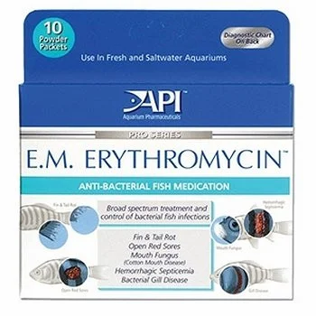 API EM Erythromycin Powder Packets, 10ct.