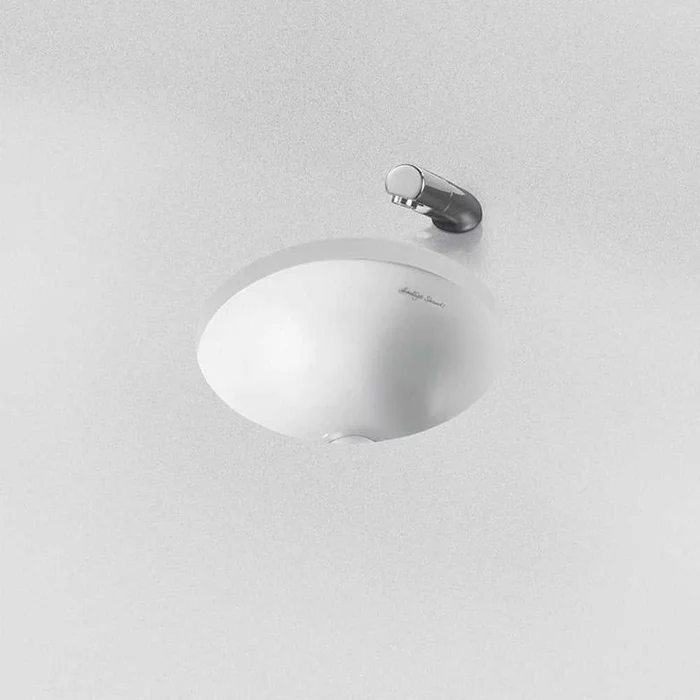 Armitage Shanks 380mm Wide 0 Tap Hole Contour 21 Round Under Counterto