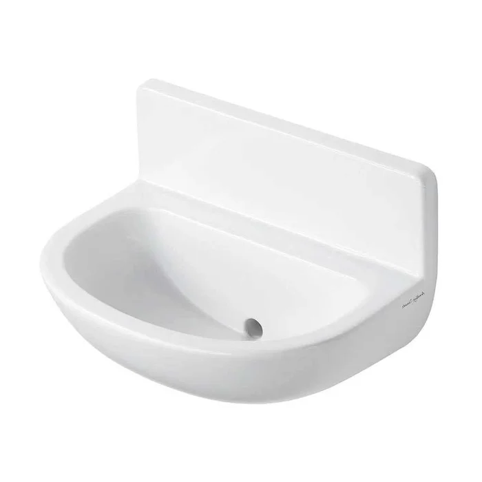 Armitage Shanks 500mm Wide 0 Tap Hole Contour 21 Upstand Basin with Ba