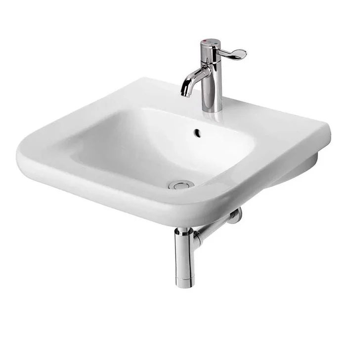 Armitage Shanks 600mm Wide 1 Tap Hole Contour 21 Accessible Basin – S2