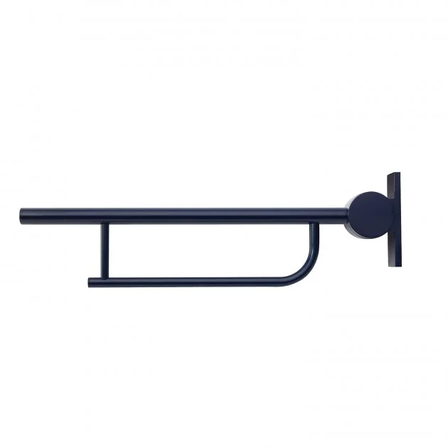 Armitage Shanks Contour 21 Hinged Arm Wall Support Grab Rail 800mm – Blue