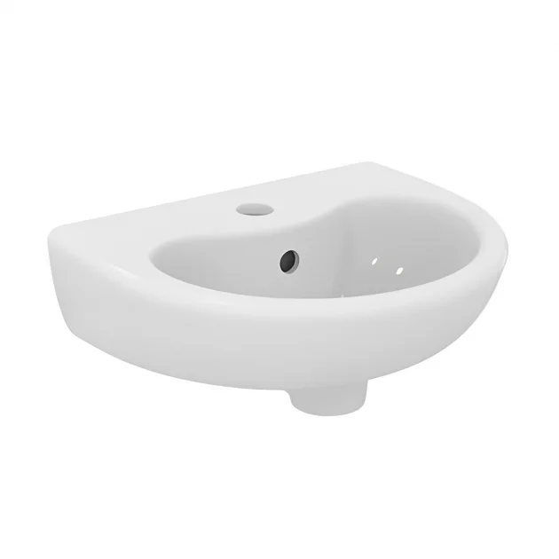 Armitage Shanks Contour 21 Splash School Basin with Overflow 400mm Wide – 1 Tap Hole