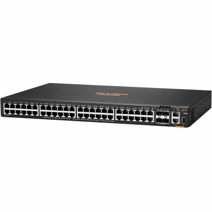 Aruba CX 6200F 48G 4SFP+ Switch – 48 Ports – Manageable – Gigabit Ethernet, 10 Gigabit
