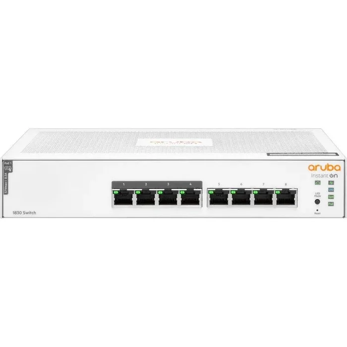 Aruba Instant On 1830 8G 4p Class4 PoE 65W Switch JL811A ABB
