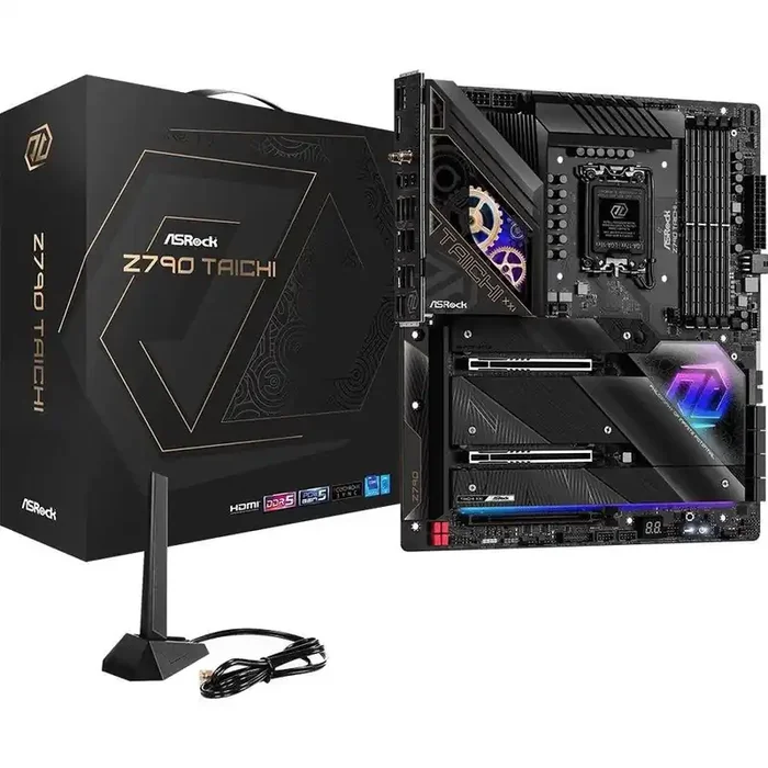 ASRock Z790 TAICHI Gaming Desktop Motherboard – Intel Z790 Chipset – Socket LGA-1700 – Extended ATX