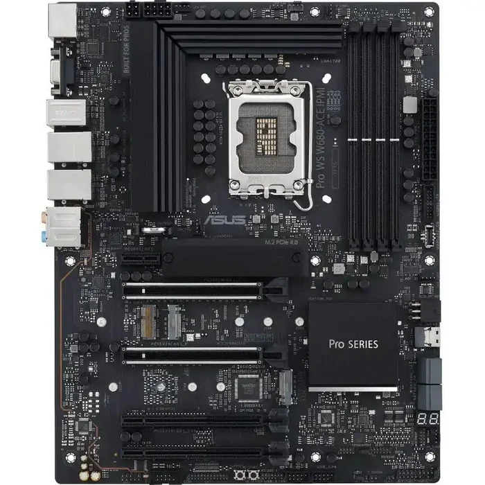 Asus Pro Workstation Motherboard – Intel W680 Chipset – Socket LGA-1700 – ATX
