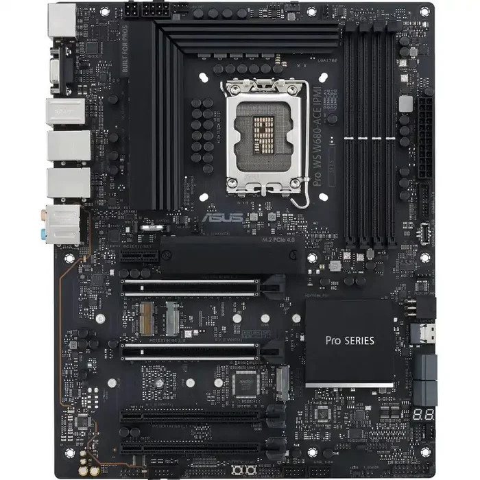 Asus Pro WS W680-ACE IPMI Workstation Motherboard – Intel W680 Chipset – Socket LGA-1700 –