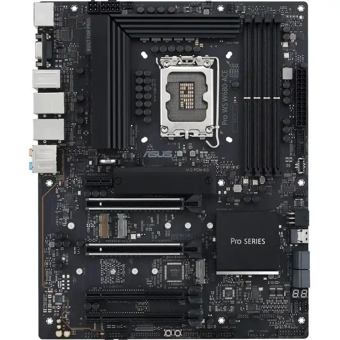 Asus Pro WS W680-ACE Workstation Motherboard – Intel W680 Chipset – Socket LGA-1700 – Intel Optane Memory Ready – ATX