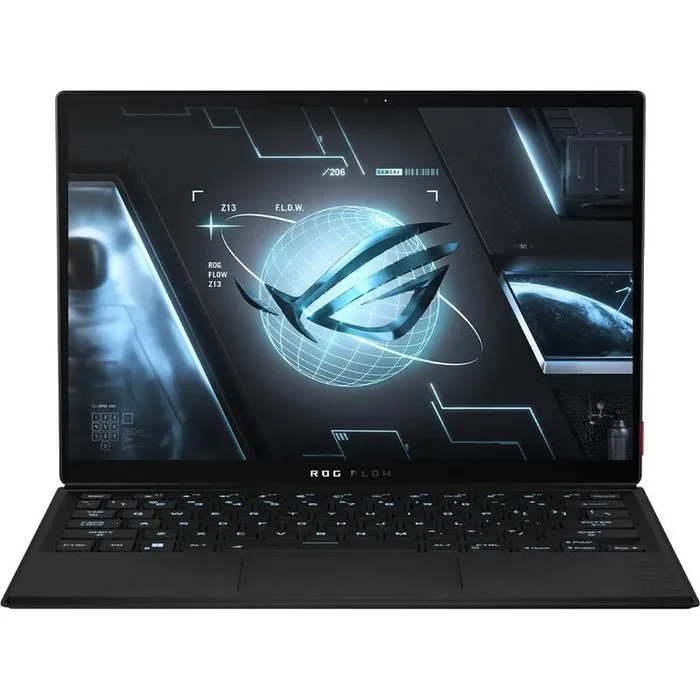 Asus ROG Flow Z13 GZ301 GZ301ZE-XS94-B 13.4″ Touchscreen Detachable 2 in 1 Gaming Notebook – WQUXGA – 3840 x 2400 – Intel Core i9 12th Gen i9-12900H Tetradeca-core (14 Core) 2.50 GHz – 16 GB Total RAM – 16 GB On-board Memory – 1 TB SSD – Black