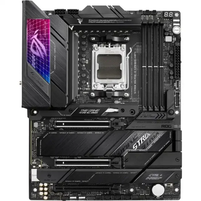 Asus ROG Strix X670E-E GAMING WIFI Gaming Desktop Motherboard – AMD X670 Chipset – Socket AM5 – ATX