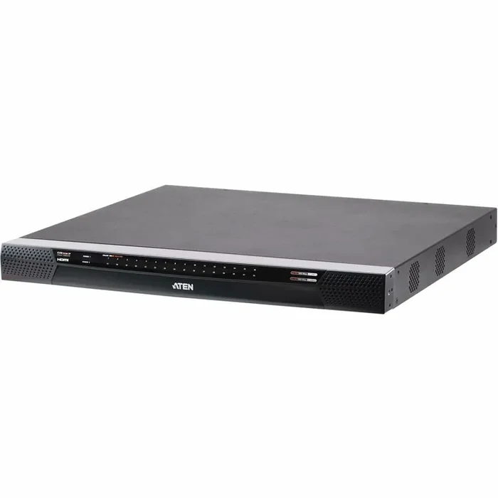 ATEN 1-Local/8-Remote Shared Access 32-Port Multi-Interface Cat 5 KVM over IP Switch – 32