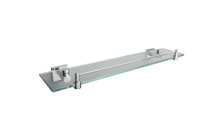Atlanta Shelf Clear W/Guard Rail – Chrome
