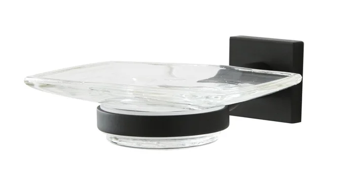 Atlanta Soap Dish and Holder – Black