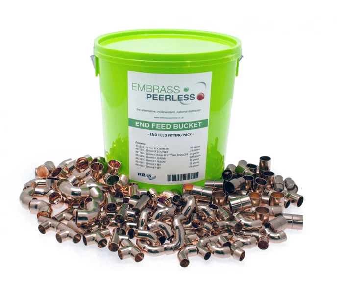 ATOMIC End Feed Bucket of 180 Fittings