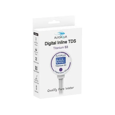 AutoAqua Digital Inline TDS – Titanium S3
