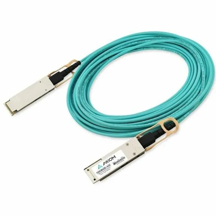 Axiom 100GBASE-AOC QSFP28 Active Optical Cable 7m – 22.97 ft Fiber Optic Network Cable