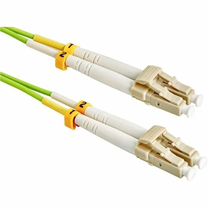 Axiom LC/LC Wide Band Multimode Duplex OM5 50/125 Fiber Cable 5m – TAA Compliant – 16.40