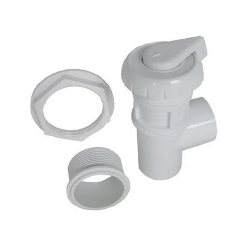 Balboa Water Group On/Off Valve Assembly, Hydroflow, 1″, White | 11-4050WHT
