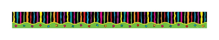 Barker Creek Straight-Edge Borders, 3″ x 35″, Neon Stripe, Pack Of 12