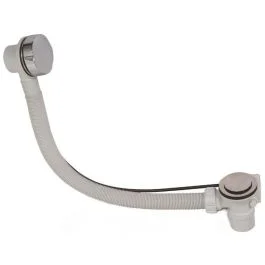 Bath Pop Up Waste with Overflow 1 1/2″ – Chrome