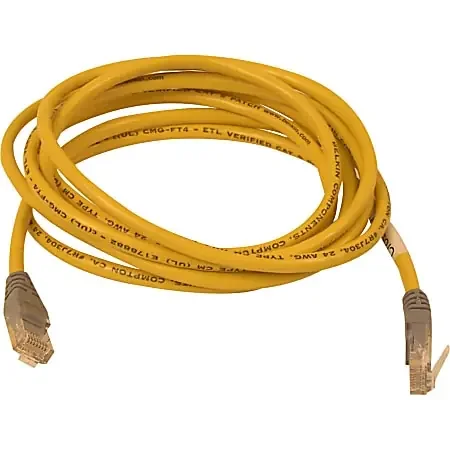 Belkin Cat5e Crossover Cable – RJ-45 Male Network – RJ-45 Male Network – 7ft – Yellow
