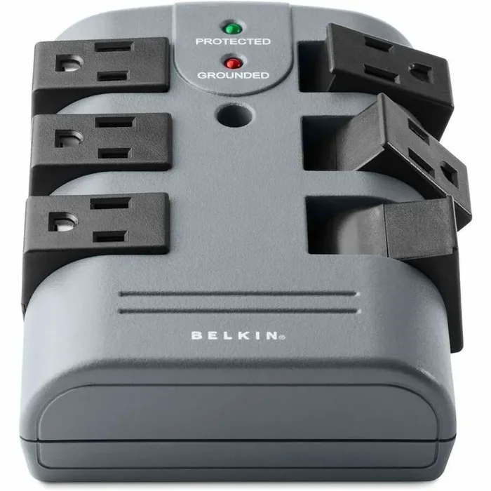 Belkin Pivot-Plug 6-Outlets Surge Suppressor/Protector – 6 x AC Power – 1080 J