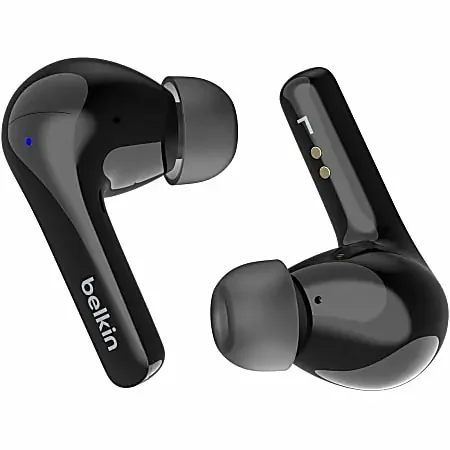 Belkin SoundForm Motion True Wireless Earbuds – Mono, Stereo – True Wireless – Bluetooth – 32.8 ft – Earbud – AUC010BTBK