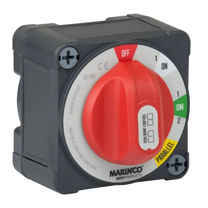 BEP Pro Installer 400a EZ-Mount Dual Bank Control Battery Switch – MC10