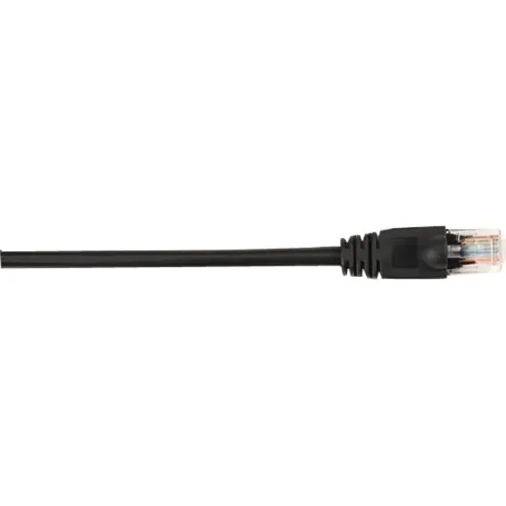 Black Box Cat5E Value Line Patch Cable, Stranded, Black, 6-Ft. (1.8-M), 5-Pack